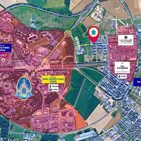 Disneyland-Paris, 4Pers Wifi, Parking, Серрі Екстер'єр фото